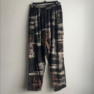 Like New! Vintage Kusnadi New York Abstract Boho Pants in M